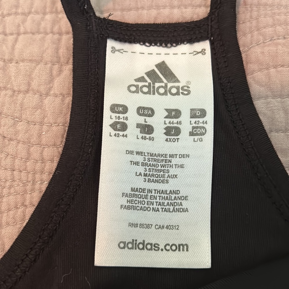 Adidas Women's Sports Bra Set - Black, Purple, and Teal - Picture 2 of 8